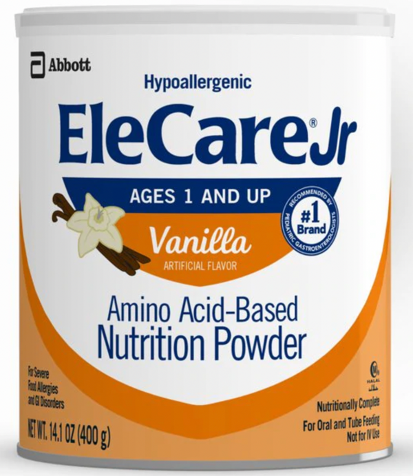 Elecare Jr Vanilla 6 Cans - CASE OF 6
