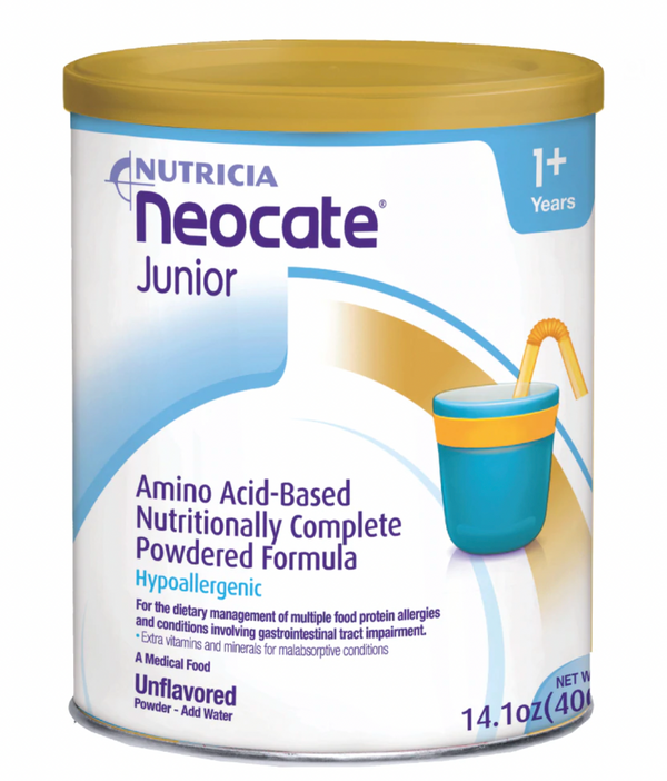 Neocate Jr Unflavored - 4 cans - 1 case