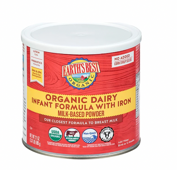 Earths Best Organic Infant Red - 22 oz