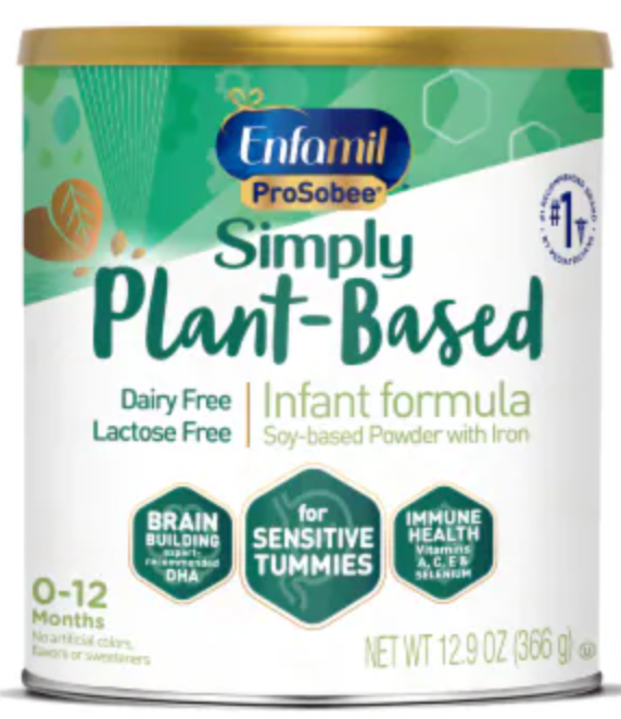 Enfamil ProSobee - Simply Plant Based - 1 can - 12.9 oz