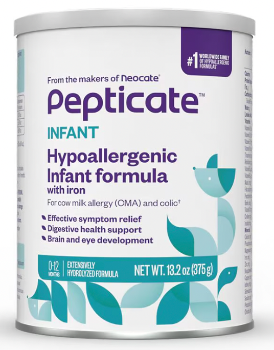 Pepticate Hypoallergenic Baby Formula, 13.2oz