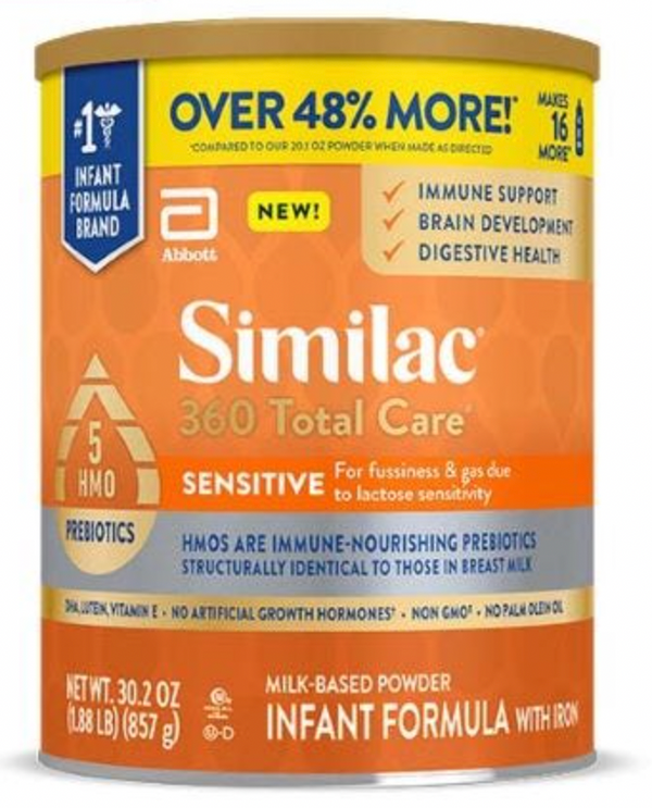 Similac 360 Total Care Sensitive - 1 Can - 30.2 OZ