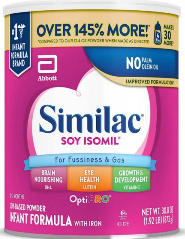 Similac Soy Isomil - Big Can - 30.2 OZ