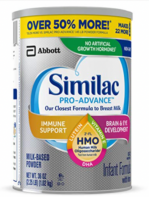 Similac Pro Advance - 30oz Can 50% more