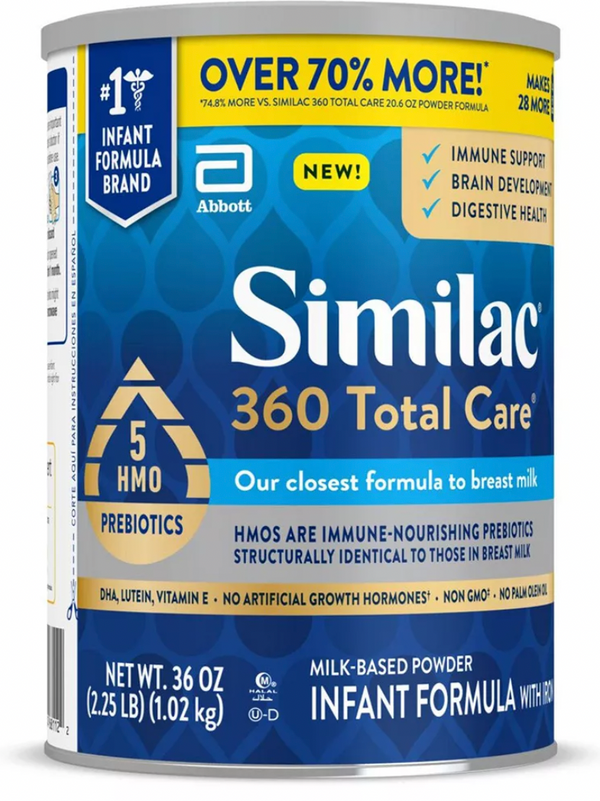 Similac 360 Total Care - 36 oz - 70%