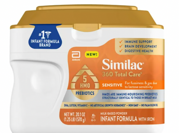 Similac 360 Total Care Sensitive Infant 20.1 oz