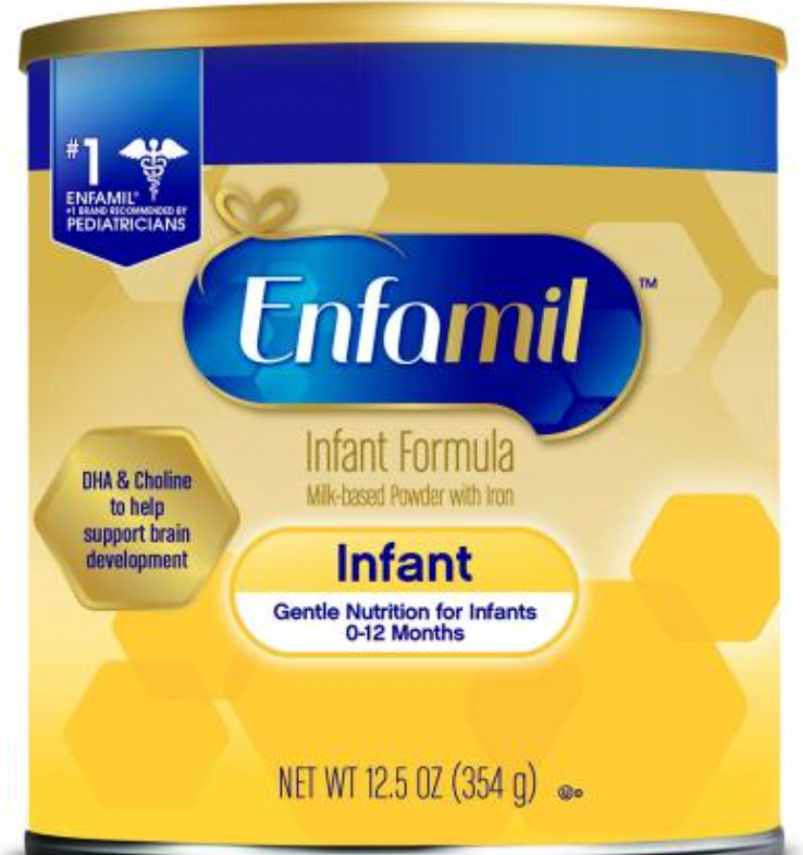 Cans best sale of enfamil